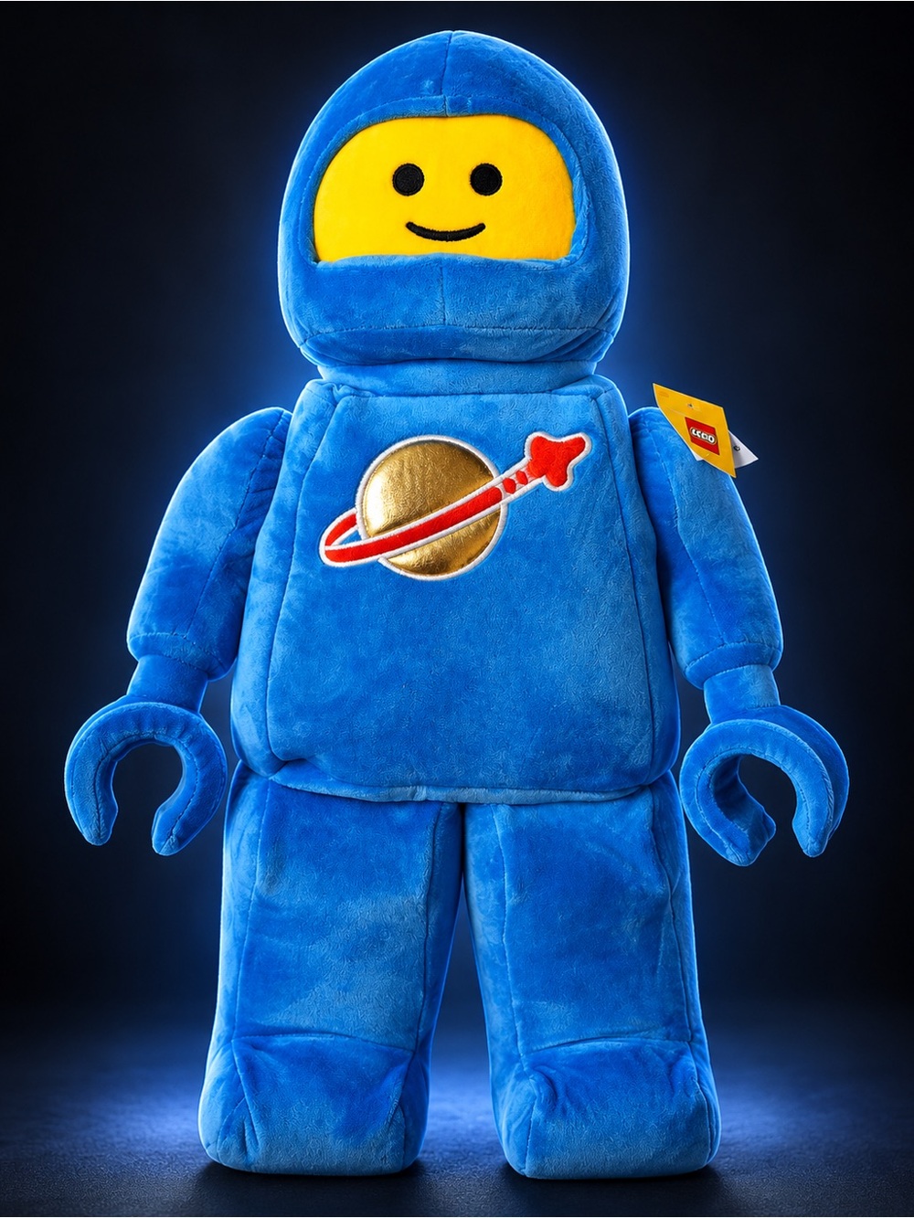 LEGO Oversized Character Decorative Pillow Buddy Astronaut 29” Blue NWT